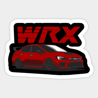 WRX Red Sticker